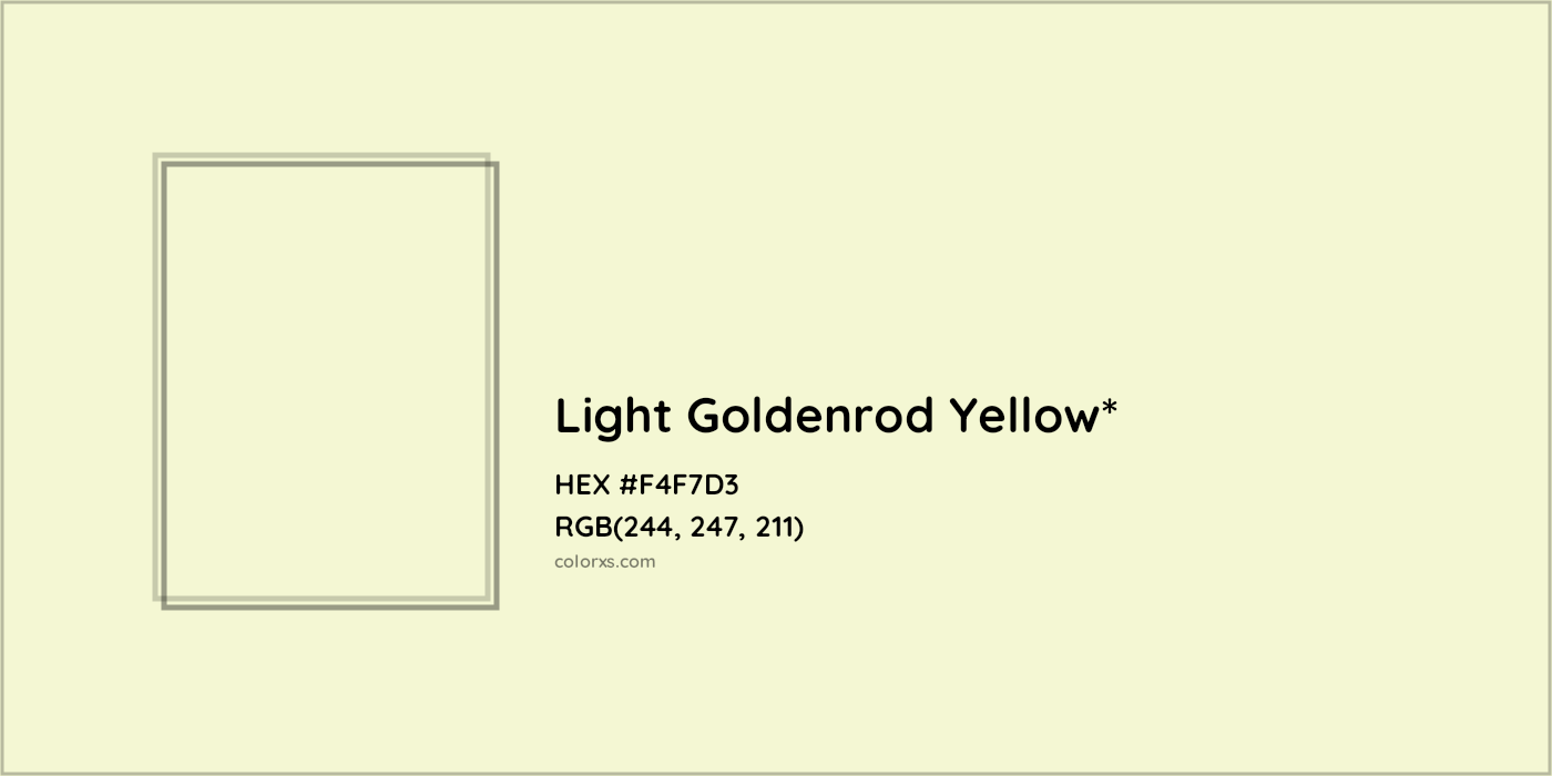 HEX #F4F7D3 Color Name, Color Code, Palettes, Similar Paints, Images