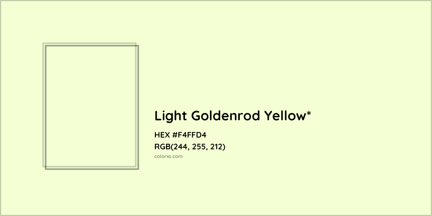 HEX #F4FFD4 Color Name, Color Code, Palettes, Similar Paints, Images