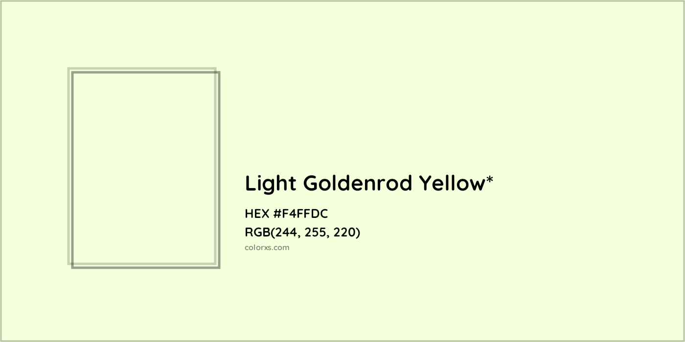 HEX #F4FFDC Color Name, Color Code, Palettes, Similar Paints, Images