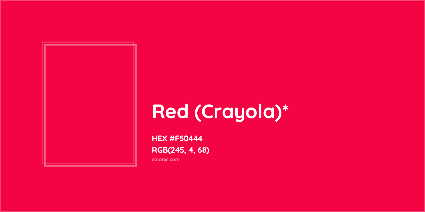 HEX #F50444 Color Name, Color Code, Palettes, Similar Paints, Images