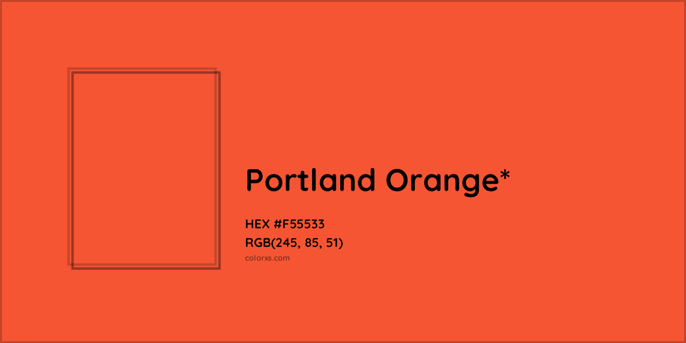 HEX #F55533 Color Name, Color Code, Palettes, Similar Paints, Images