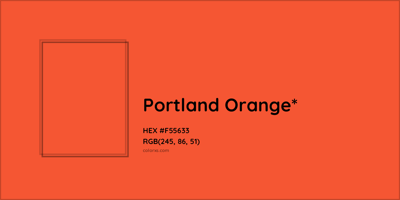 HEX #F55633 Color Name, Color Code, Palettes, Similar Paints, Images