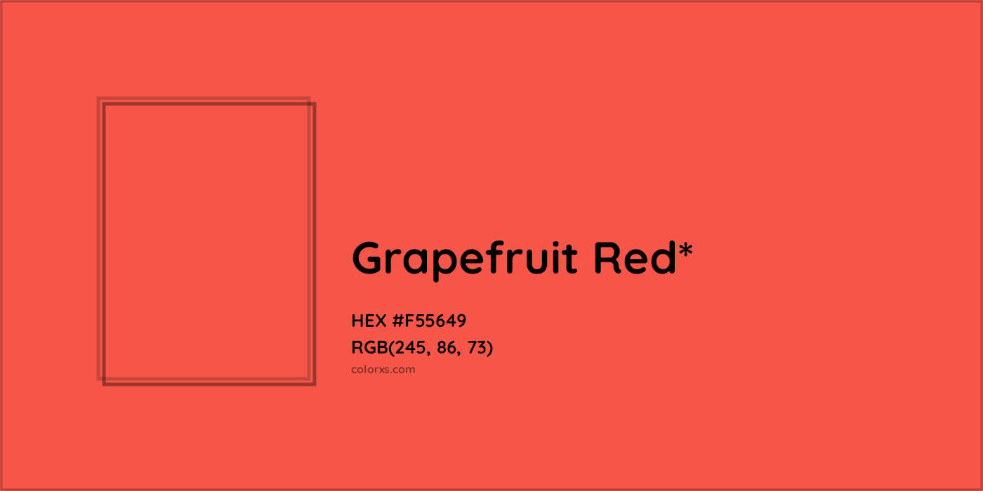 HEX #F55649 Color Name, Color Code, Palettes, Similar Paints, Images