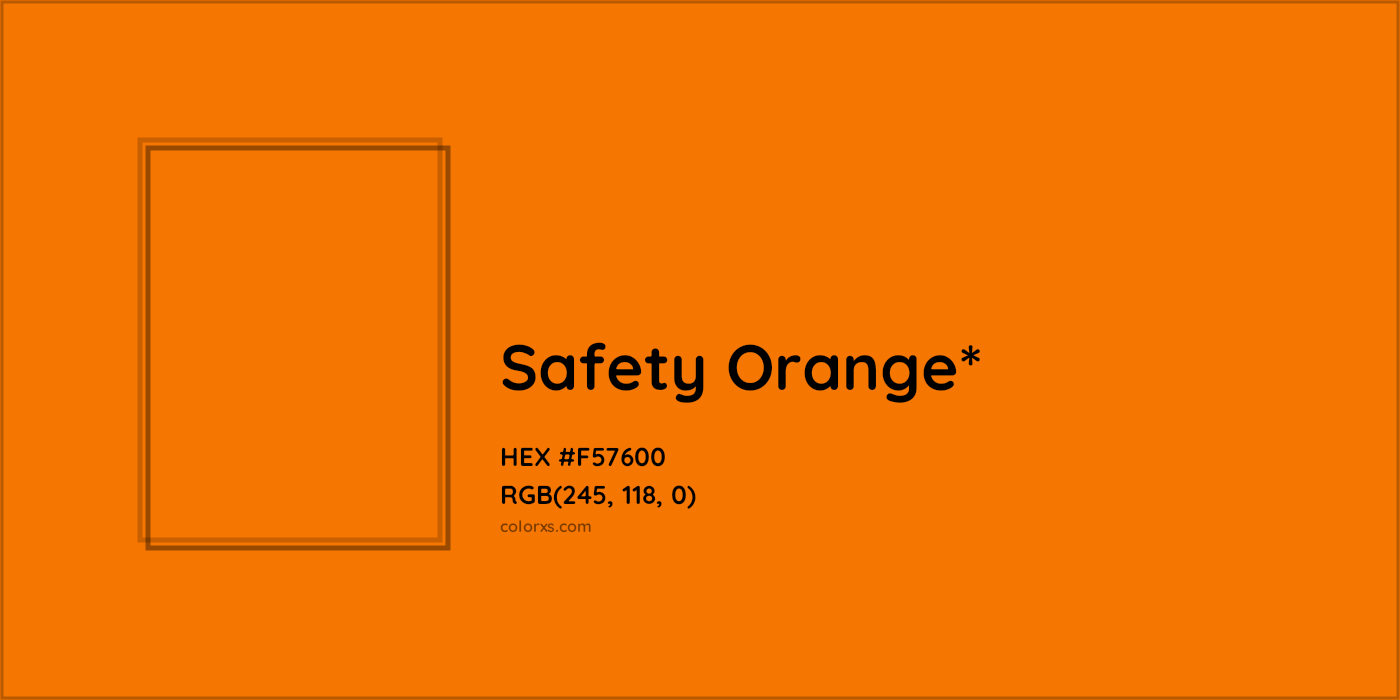 HEX #F57600 Color Name, Color Code, Palettes, Similar Paints, Images