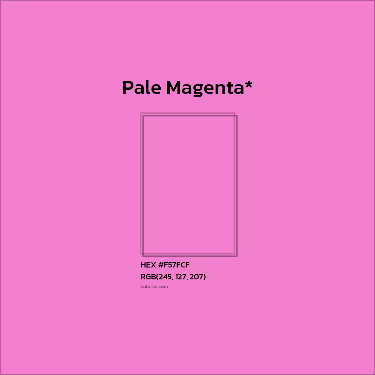 HEX #F57FCF Color Name, Color Code, Palettes, Similar Paints, Images