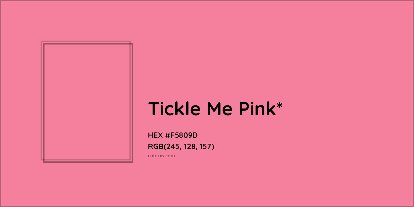 HEX #F5809D Color Name, Color Code, Palettes, Similar Paints, Images