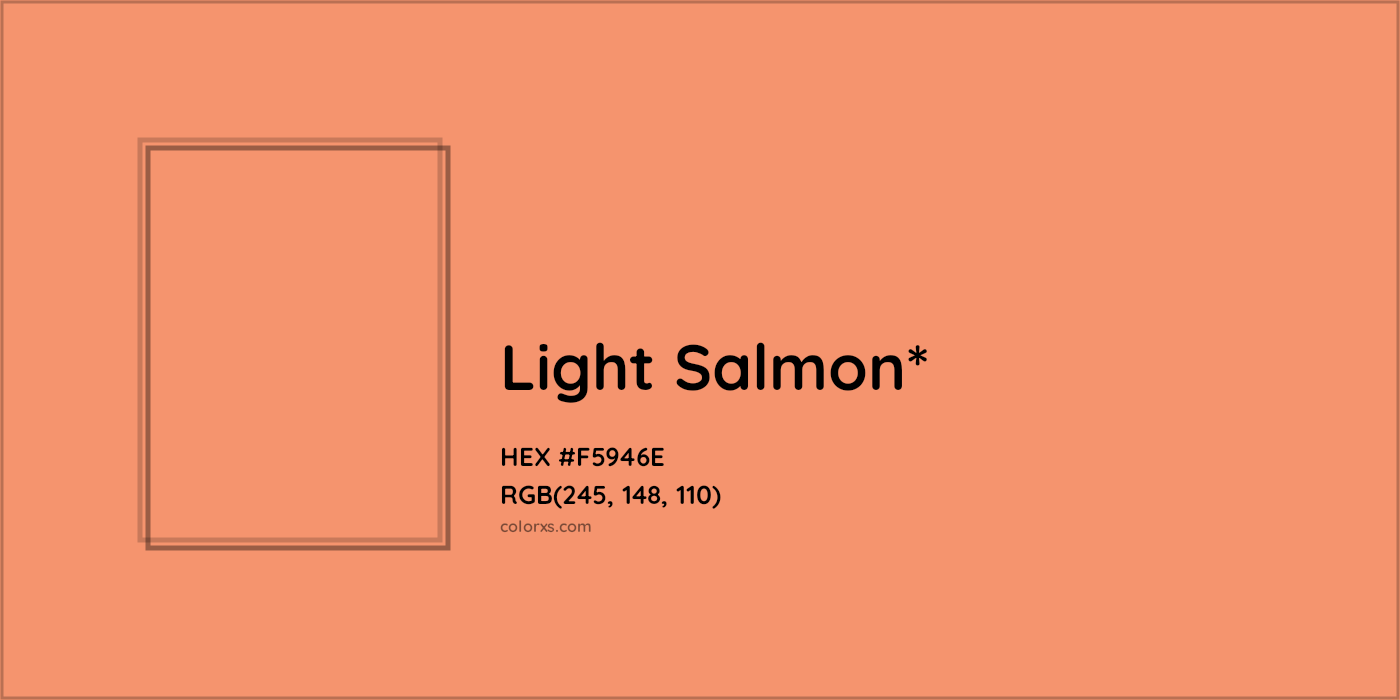 HEX #F5946E Color Name, Color Code, Palettes, Similar Paints, Images