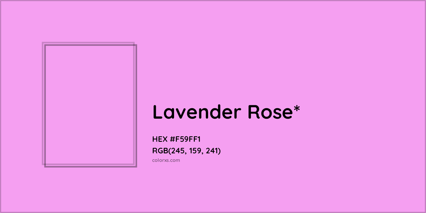 HEX #F59FF1 Color Name, Color Code, Palettes, Similar Paints, Images