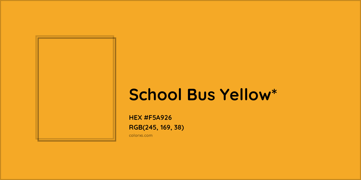 HEX #F5A926 Color Name, Color Code, Palettes, Similar Paints, Images