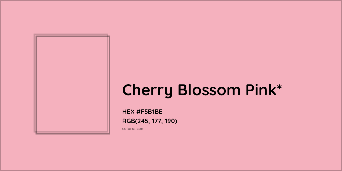 HEX #F5B1BE Color Name, Color Code, Palettes, Similar Paints, Images
