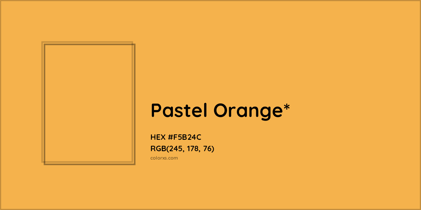 HEX #F5B24C Color Name, Color Code, Palettes, Similar Paints, Images