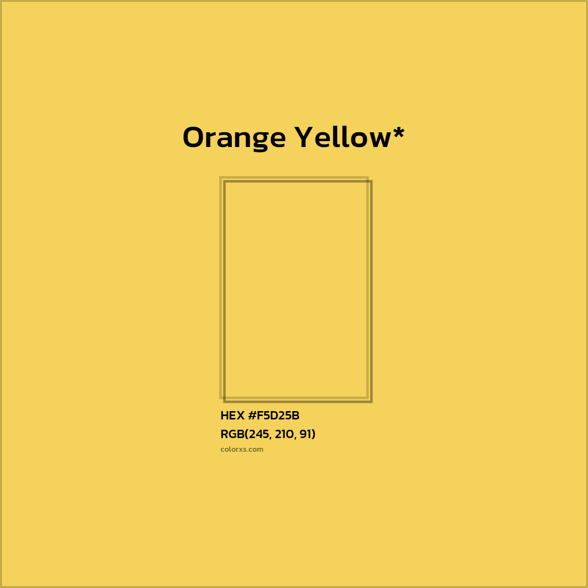 HEX #F5D25B Color Name, Color Code, Palettes, Similar Paints, Images