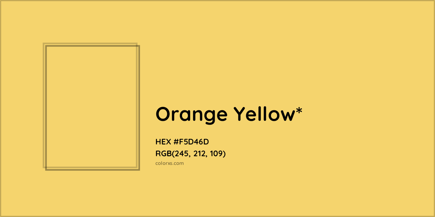 HEX #F5D46D Color Name, Color Code, Palettes, Similar Paints, Images