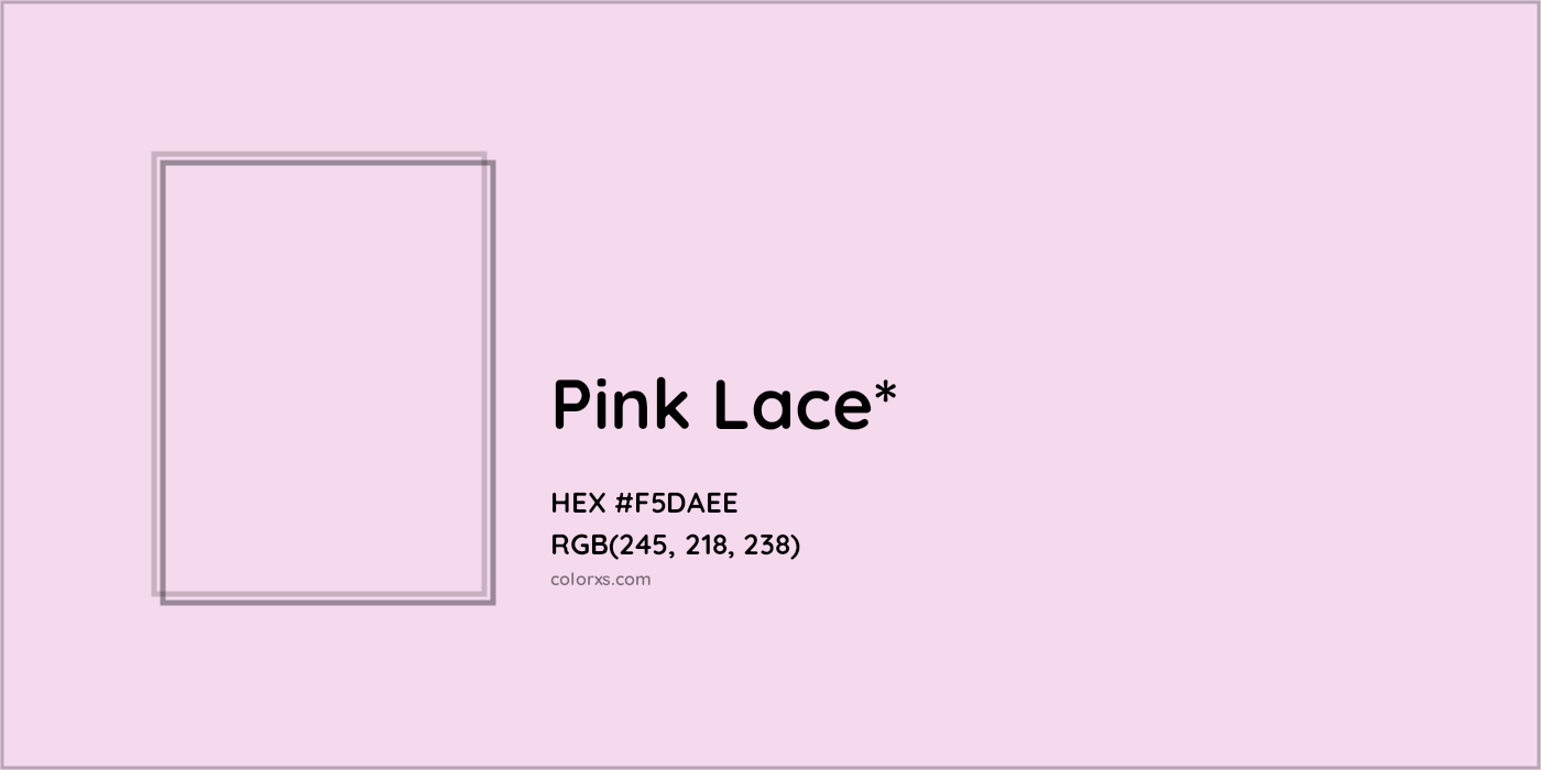HEX #F5DAEE Color Name, Color Code, Palettes, Similar Paints, Images