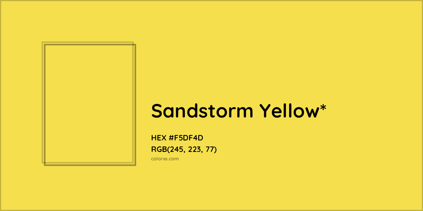 HEX #F5DF4D Color Name, Color Code, Palettes, Similar Paints, Images