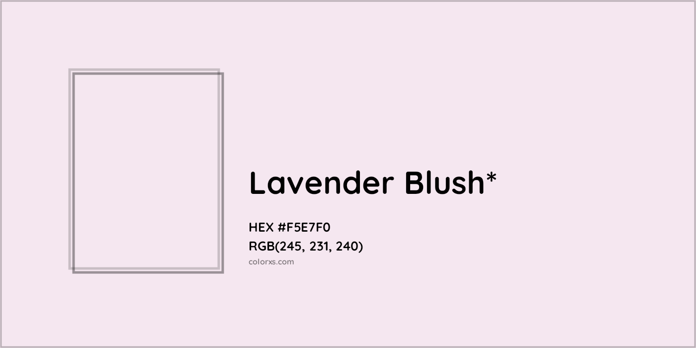 HEX #F5E7F0 Color Name, Color Code, Palettes, Similar Paints, Images
