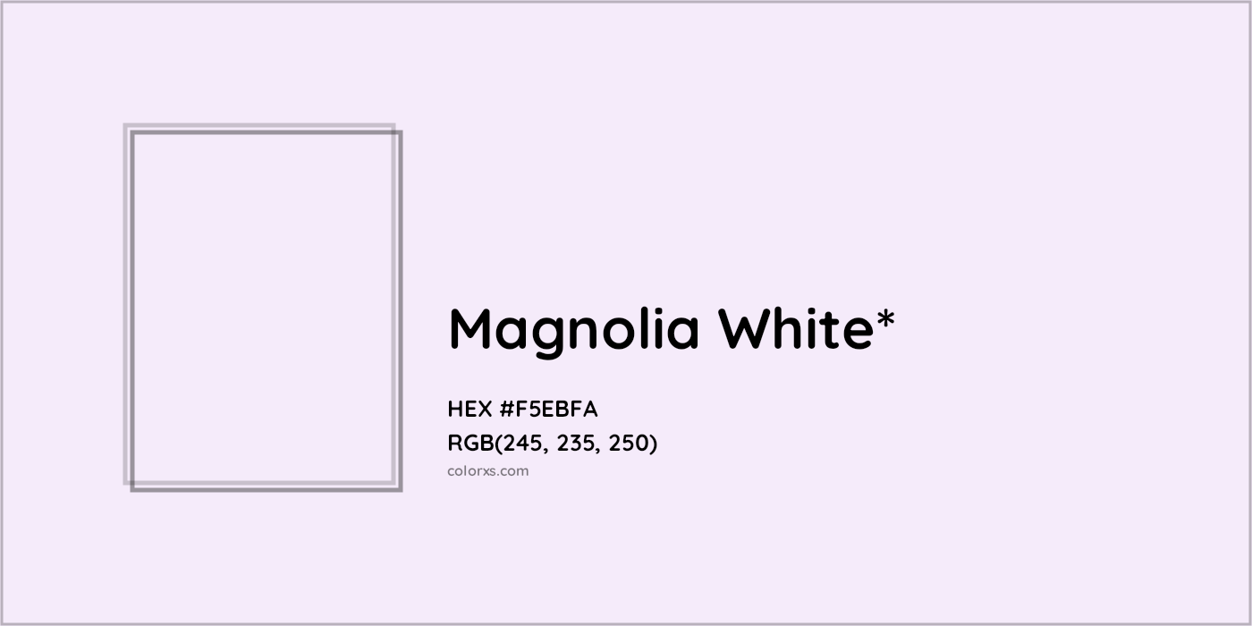 HEX #F5EBFA Color Name, Color Code, Palettes, Similar Paints, Images