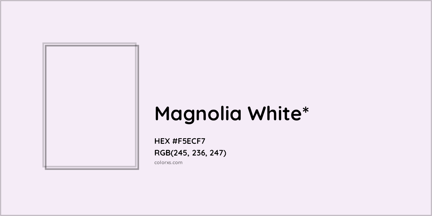 HEX #F5ECF7 Color Name, Color Code, Palettes, Similar Paints, Images