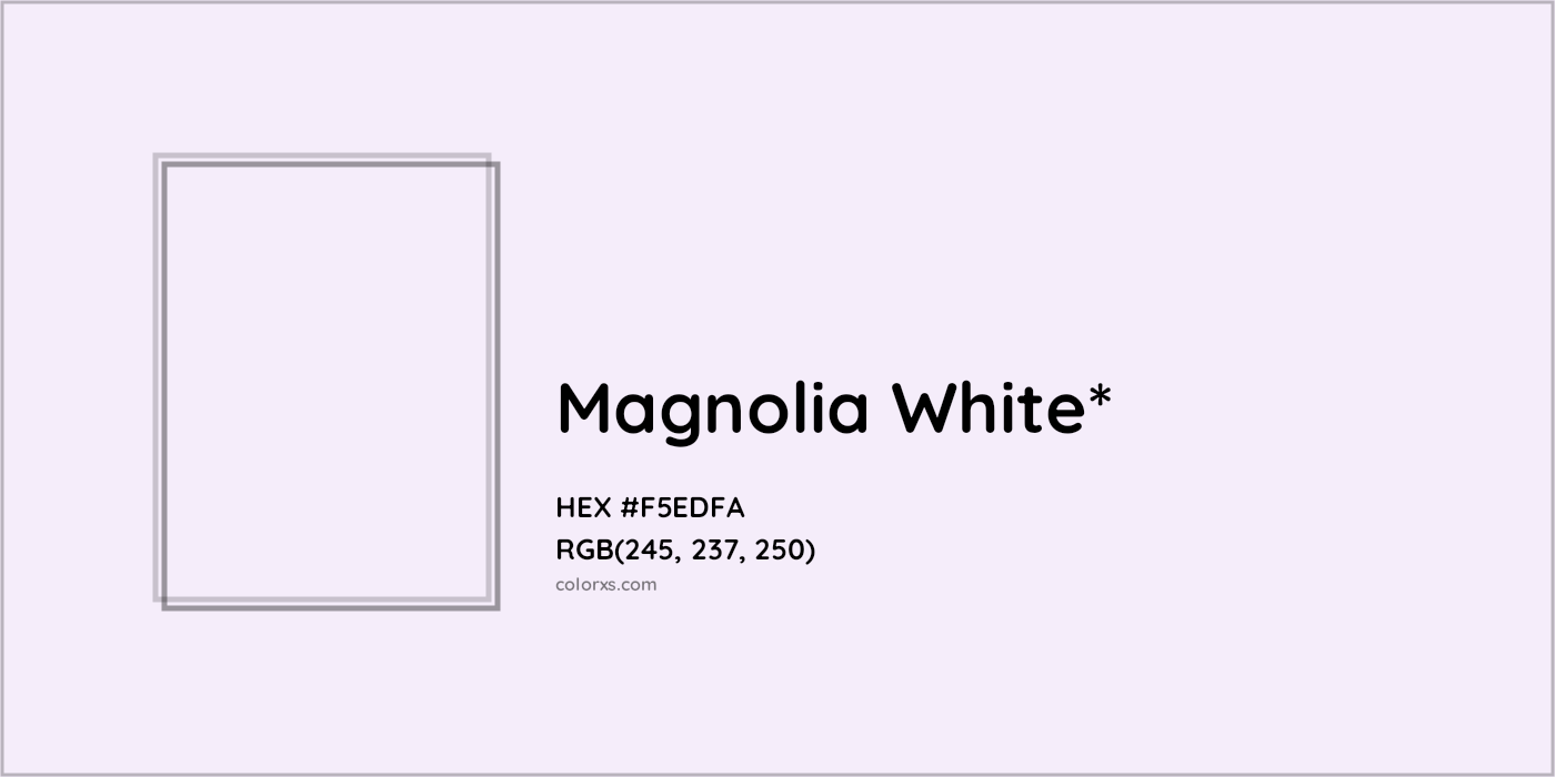 HEX #F5EDFA Color Name, Color Code, Palettes, Similar Paints, Images