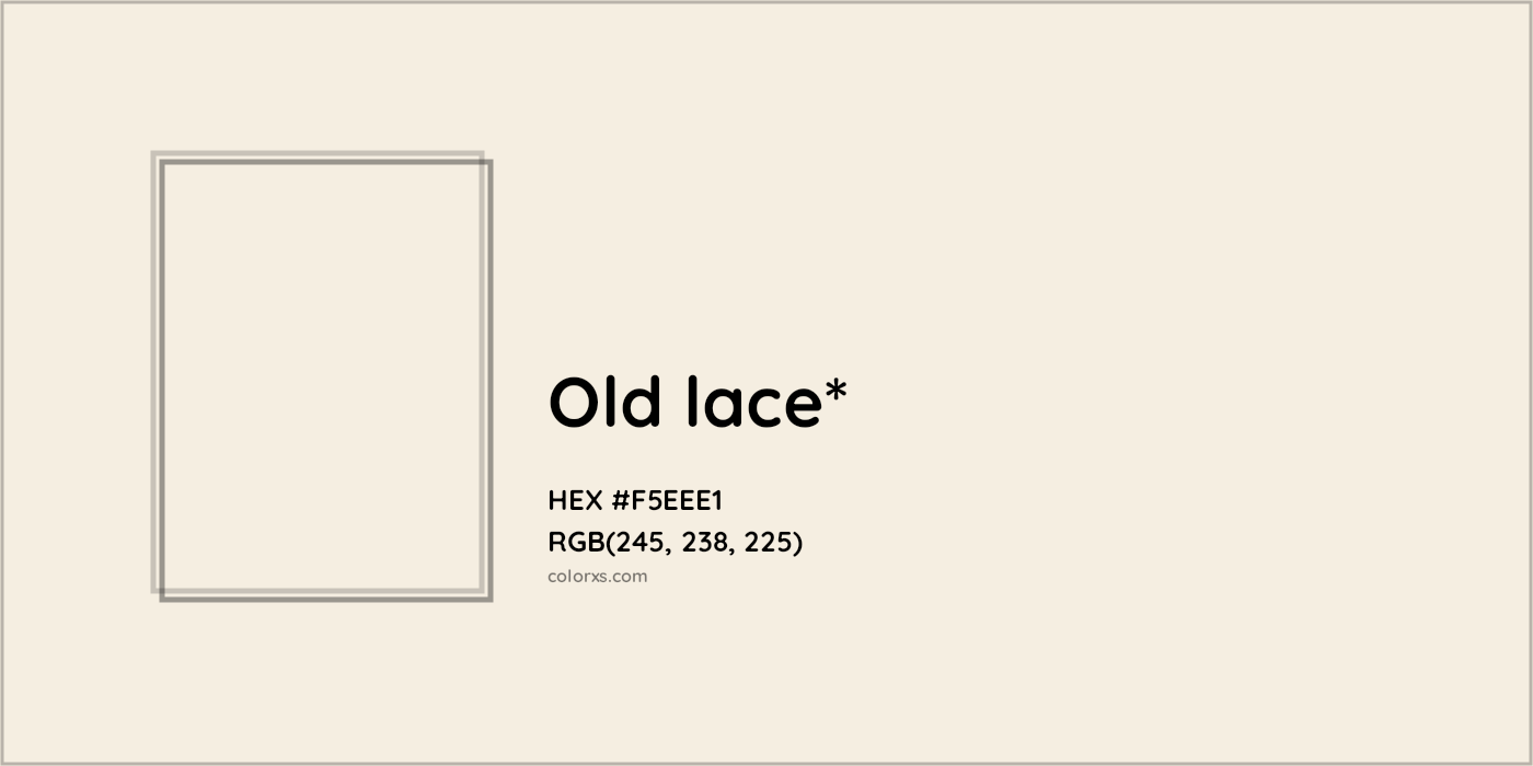 HEX #F5EEE1 Color Name, Color Code, Palettes, Similar Paints, Images