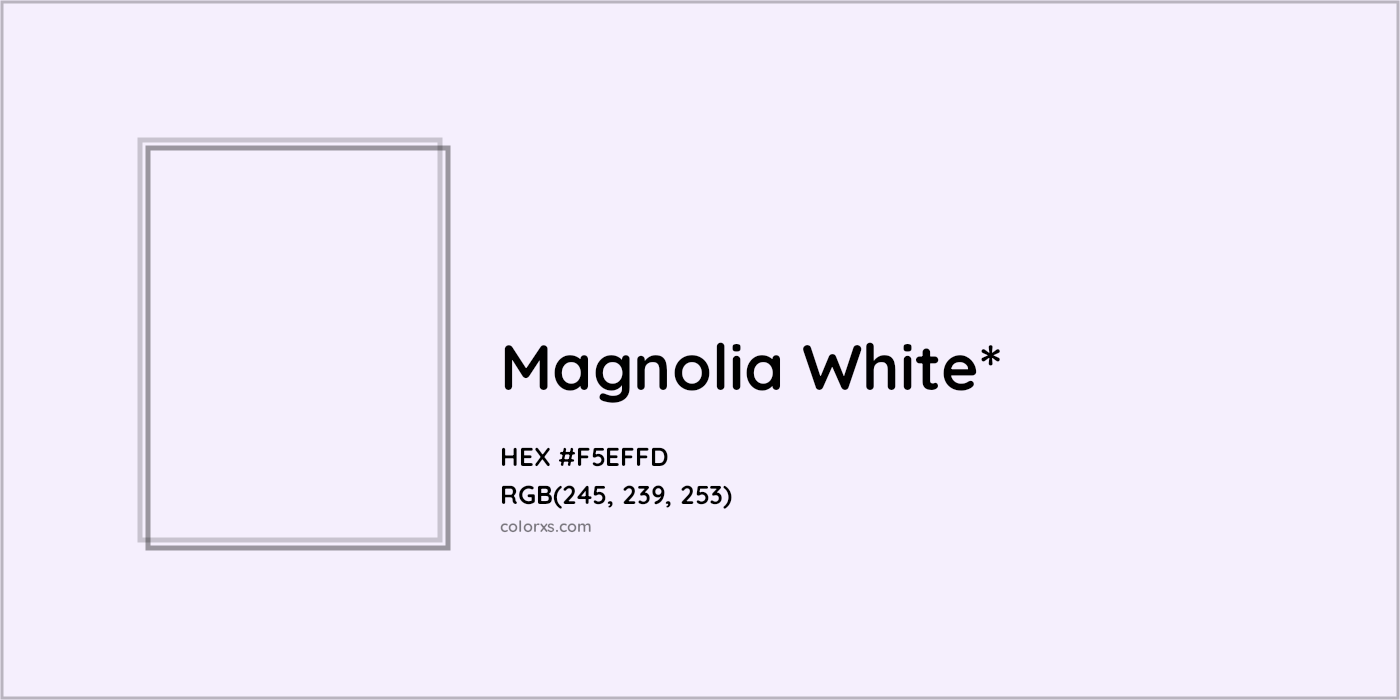 HEX #F5EFFD Color Name, Color Code, Palettes, Similar Paints, Images