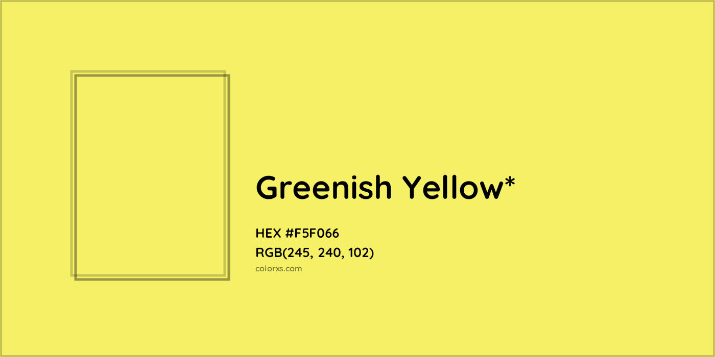 HEX #F5F066 Color Name, Color Code, Palettes, Similar Paints, Images