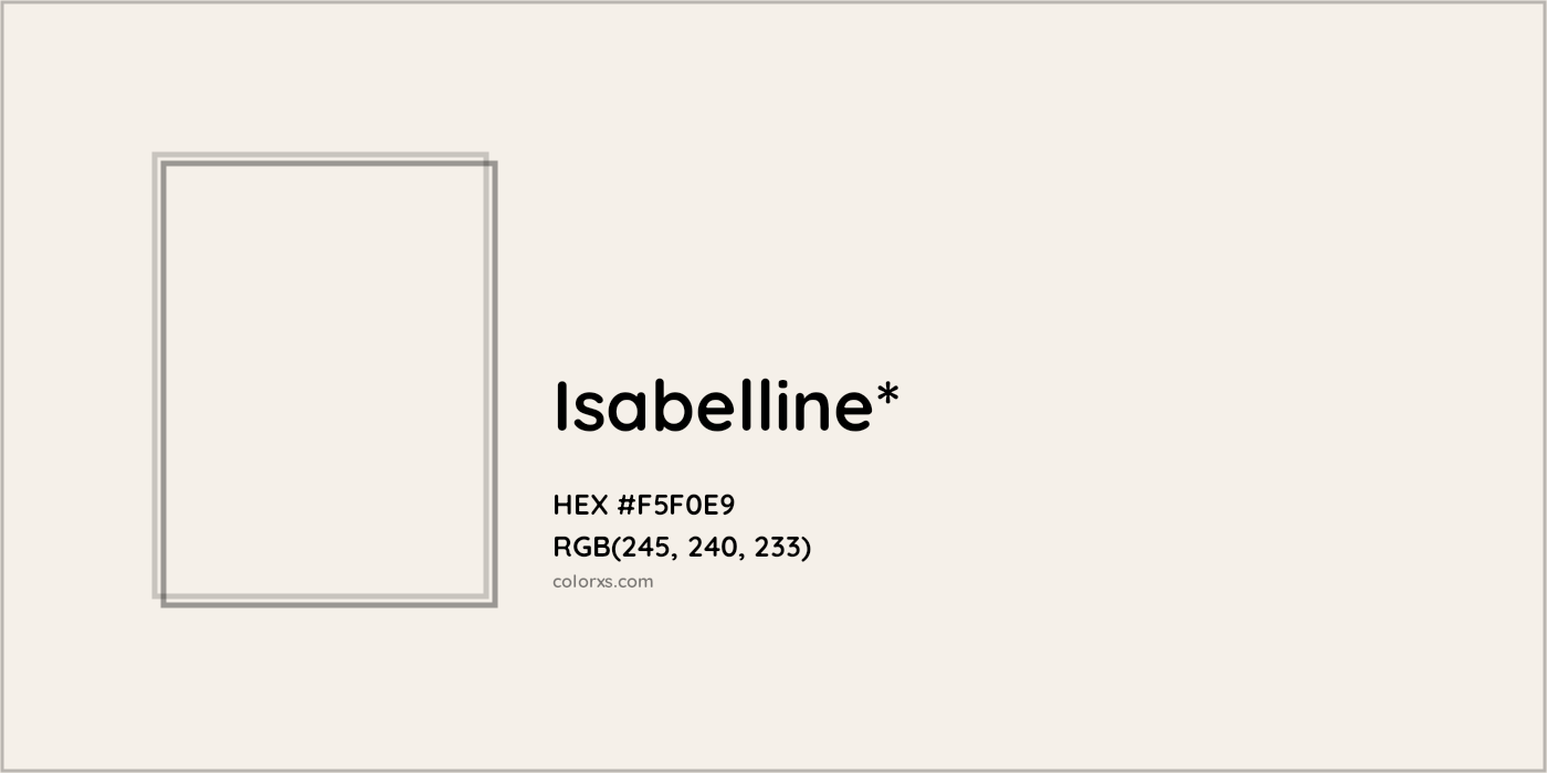 HEX #F5F0E9 Color Name, Color Code, Palettes, Similar Paints, Images