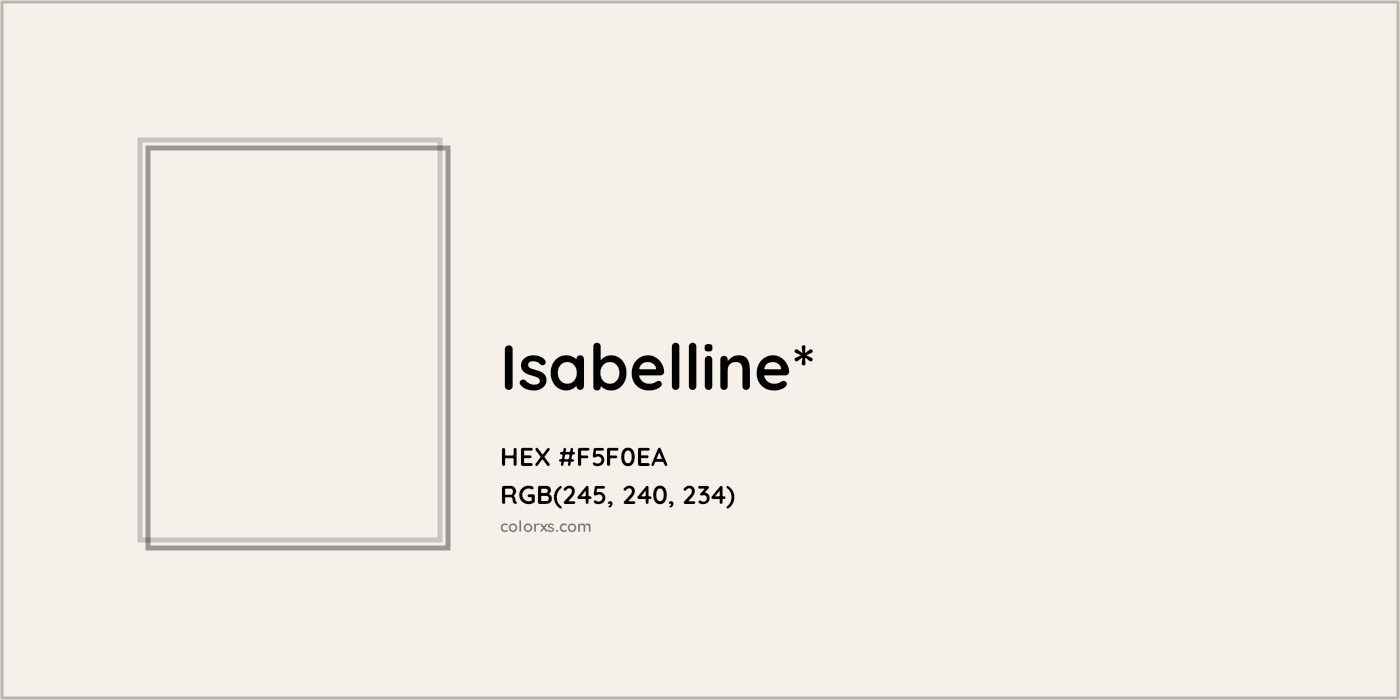 HEX #F5F0EA Color Name, Color Code, Palettes, Similar Paints, Images