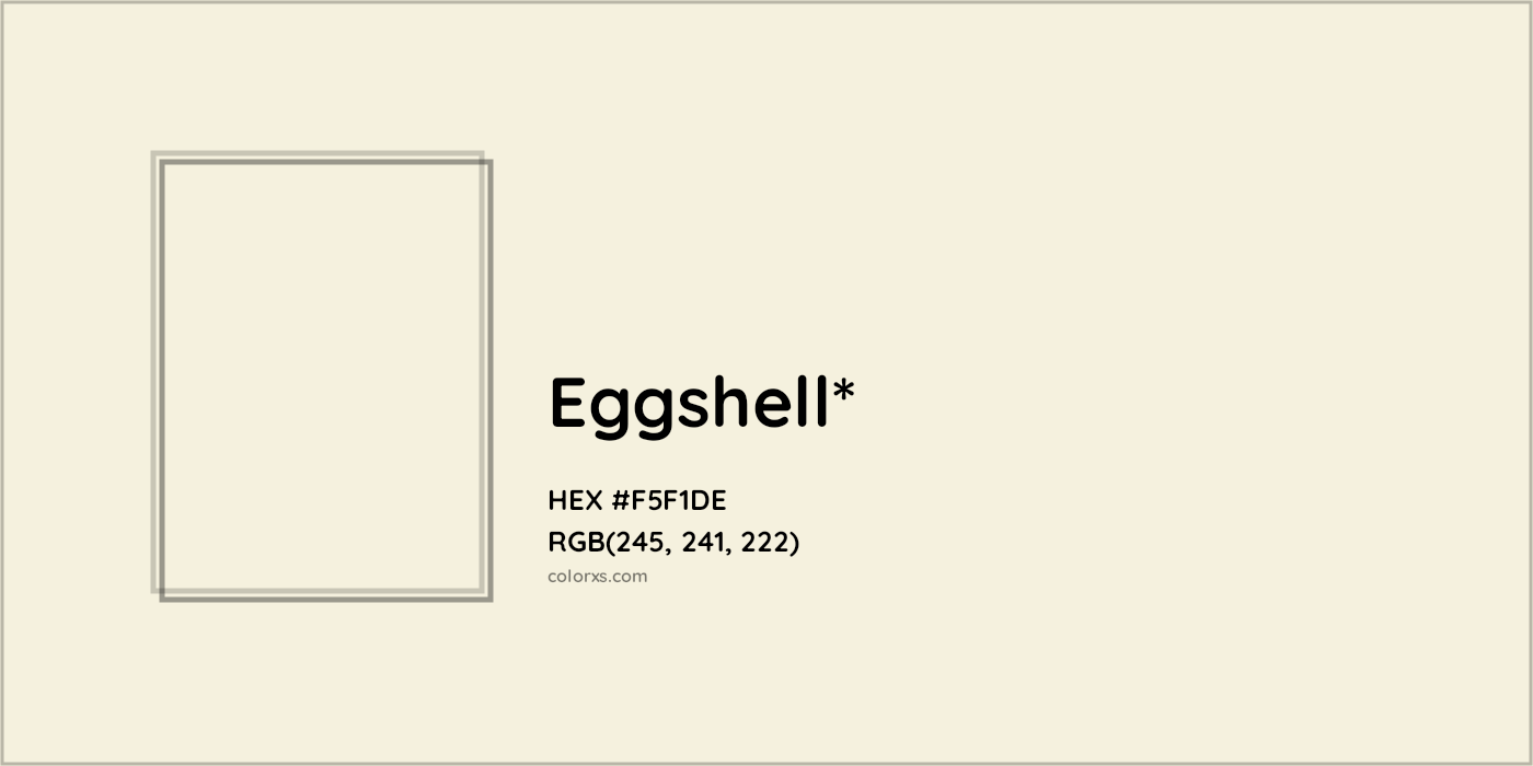HEX #F5F1DE Color Name, Color Code, Palettes, Similar Paints, Images