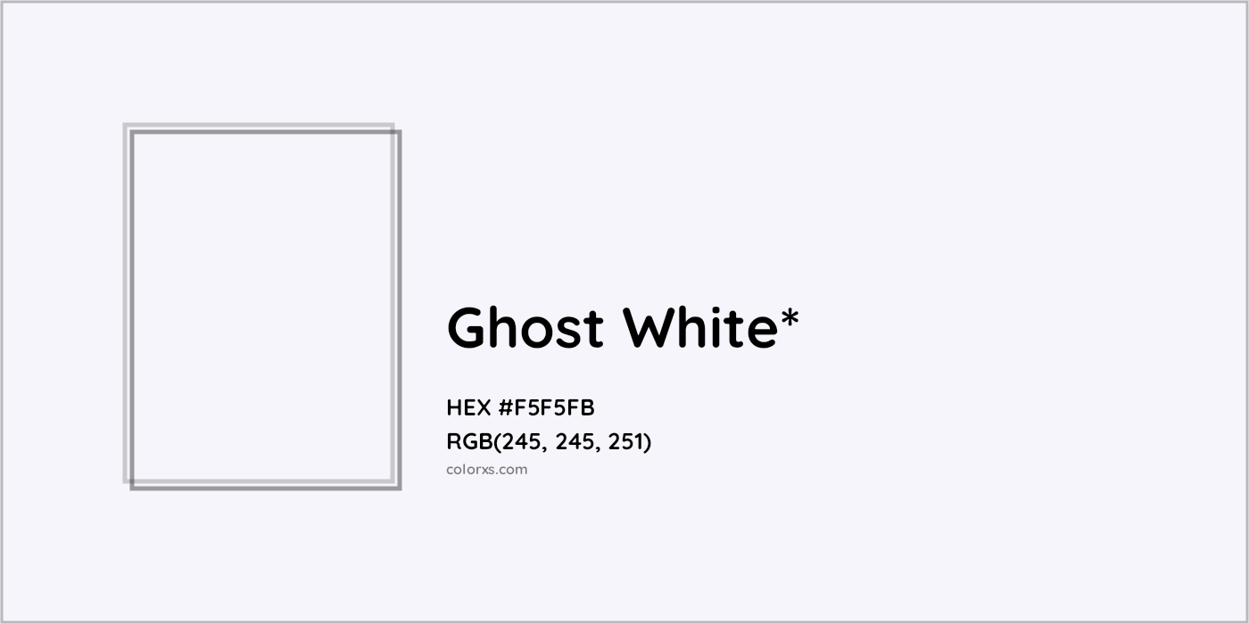 HEX #F5F5FB Color Name, Color Code, Palettes, Similar Paints, Images