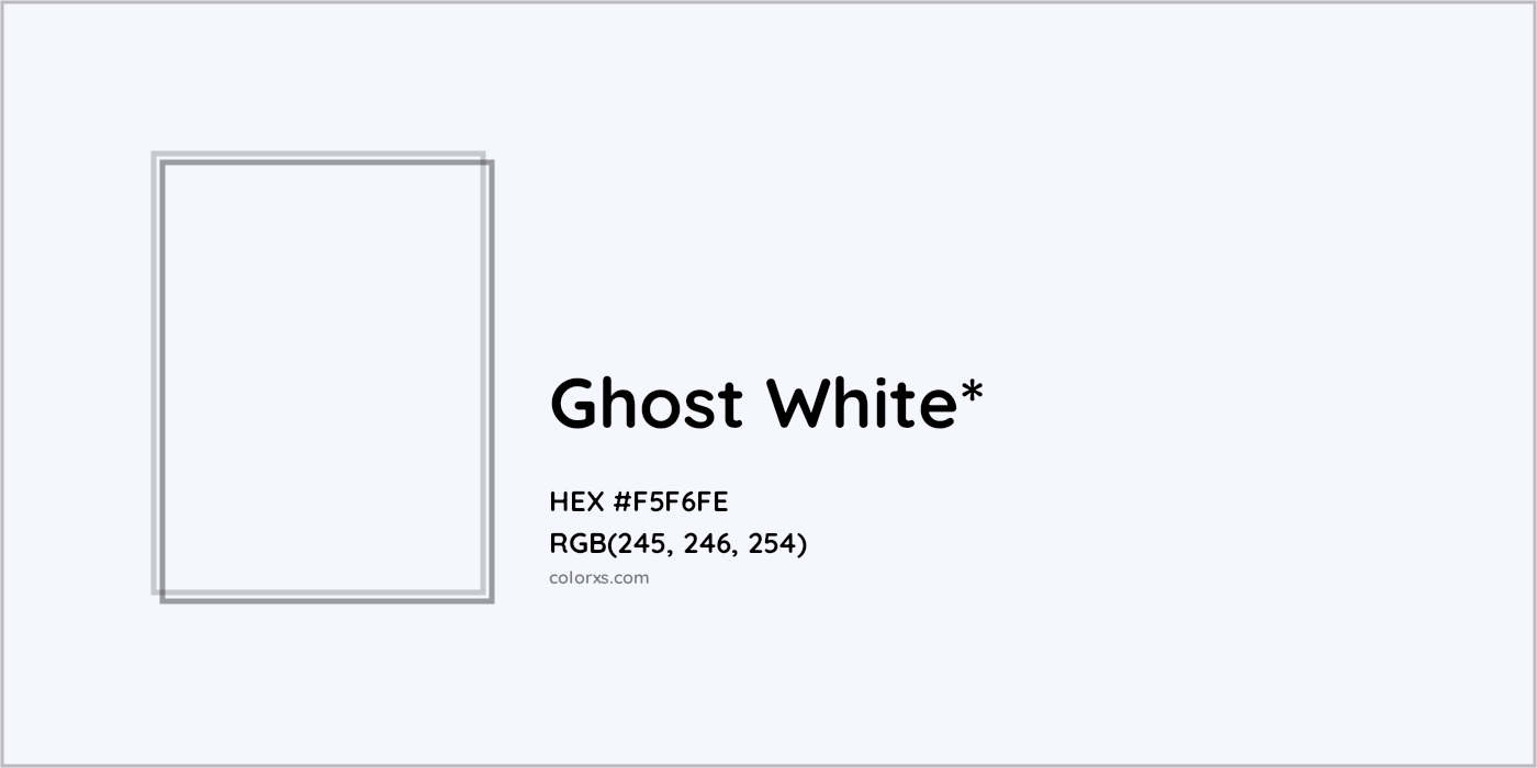 HEX #F5F6FE Color Name, Color Code, Palettes, Similar Paints, Images