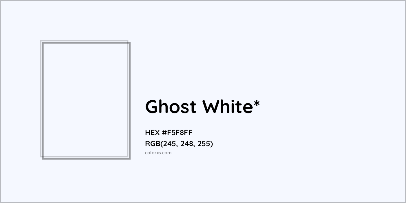 HEX #F5F8FF Color Name, Color Code, Palettes, Similar Paints, Images