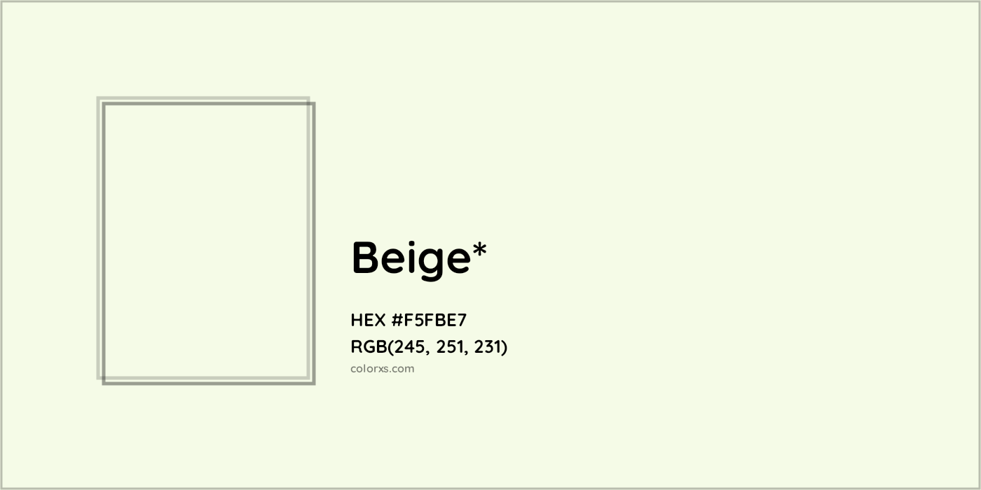 HEX #F5FBE7 Color Name, Color Code, Palettes, Similar Paints, Images
