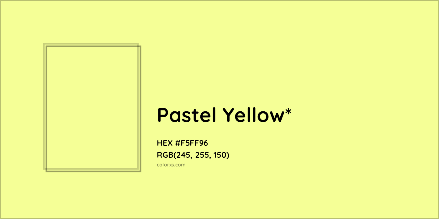HEX #F5FF96 Color Name, Color Code, Palettes, Similar Paints, Images