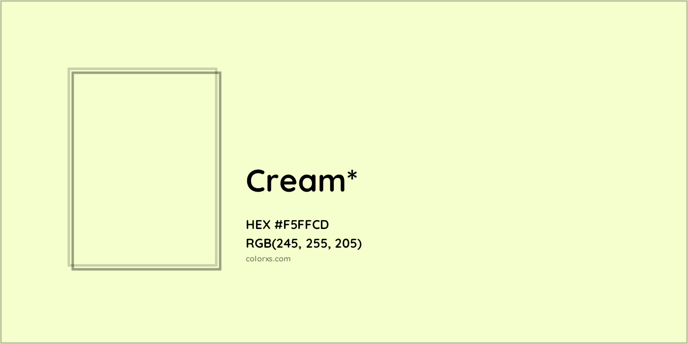 HEX #F5FFCD Color Name, Color Code, Palettes, Similar Paints, Images