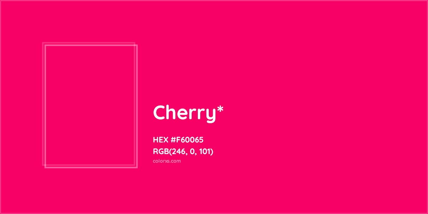 HEX #F60065 Color Name, Color Code, Palettes, Similar Paints, Images
