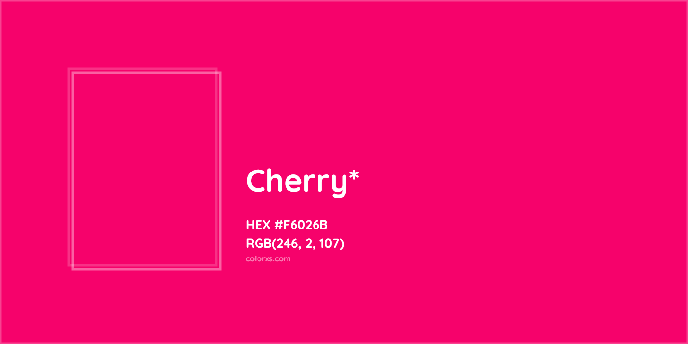 HEX #F6026B Color Name, Color Code, Palettes, Similar Paints, Images