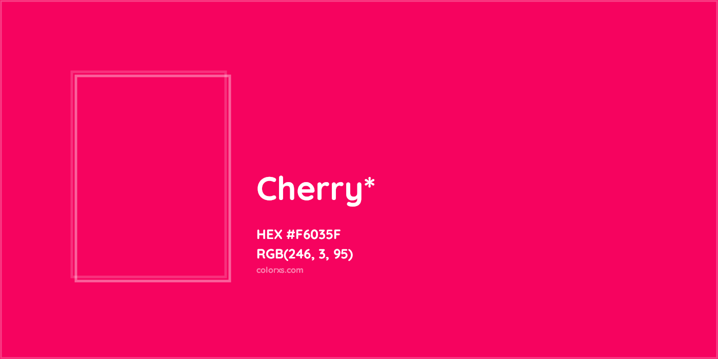 HEX #F6035F Color Name, Color Code, Palettes, Similar Paints, Images