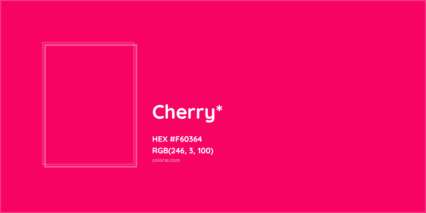 HEX #F60364 Color Name, Color Code, Palettes, Similar Paints, Images