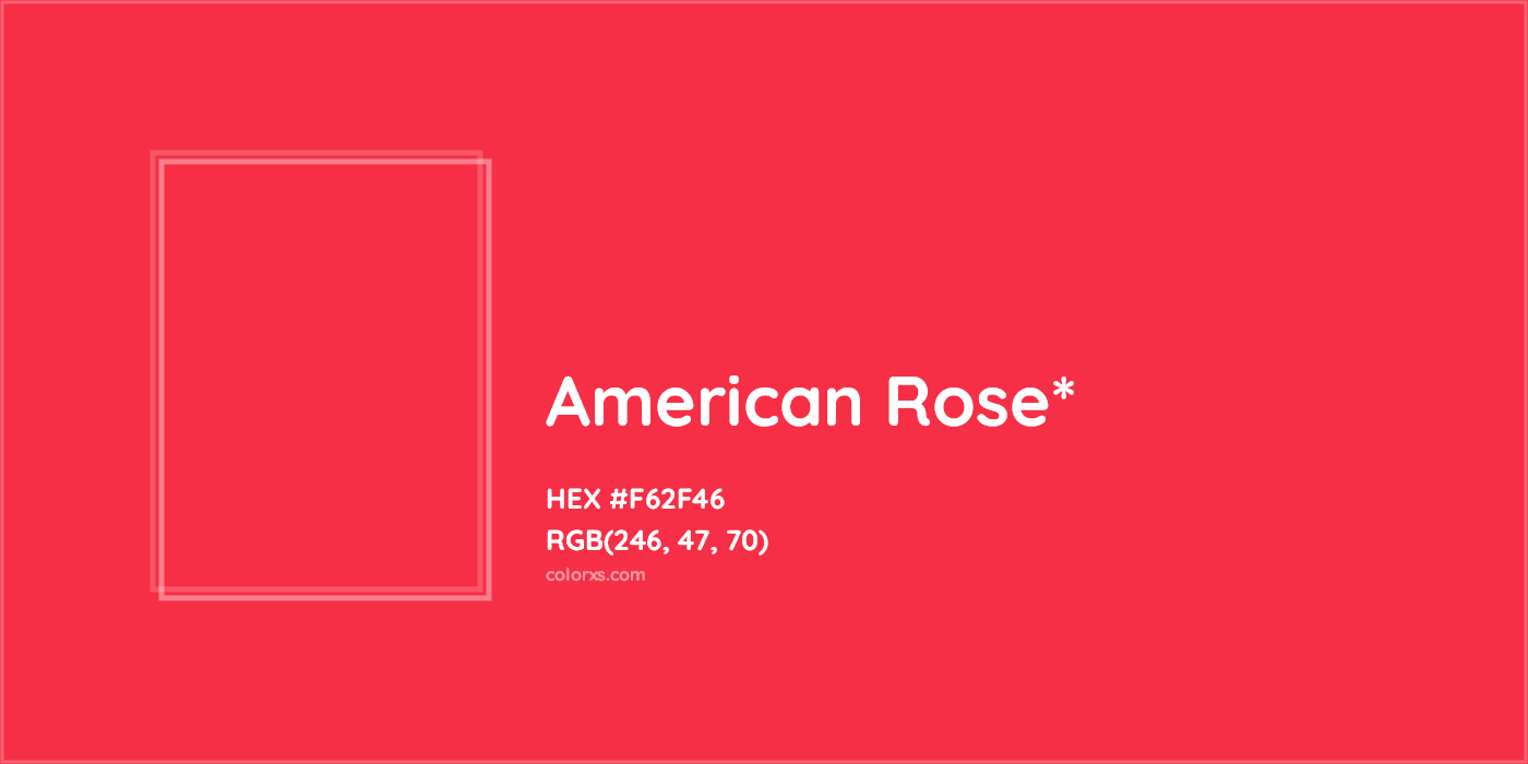 HEX #F62F46 Color Name, Color Code, Palettes, Similar Paints, Images