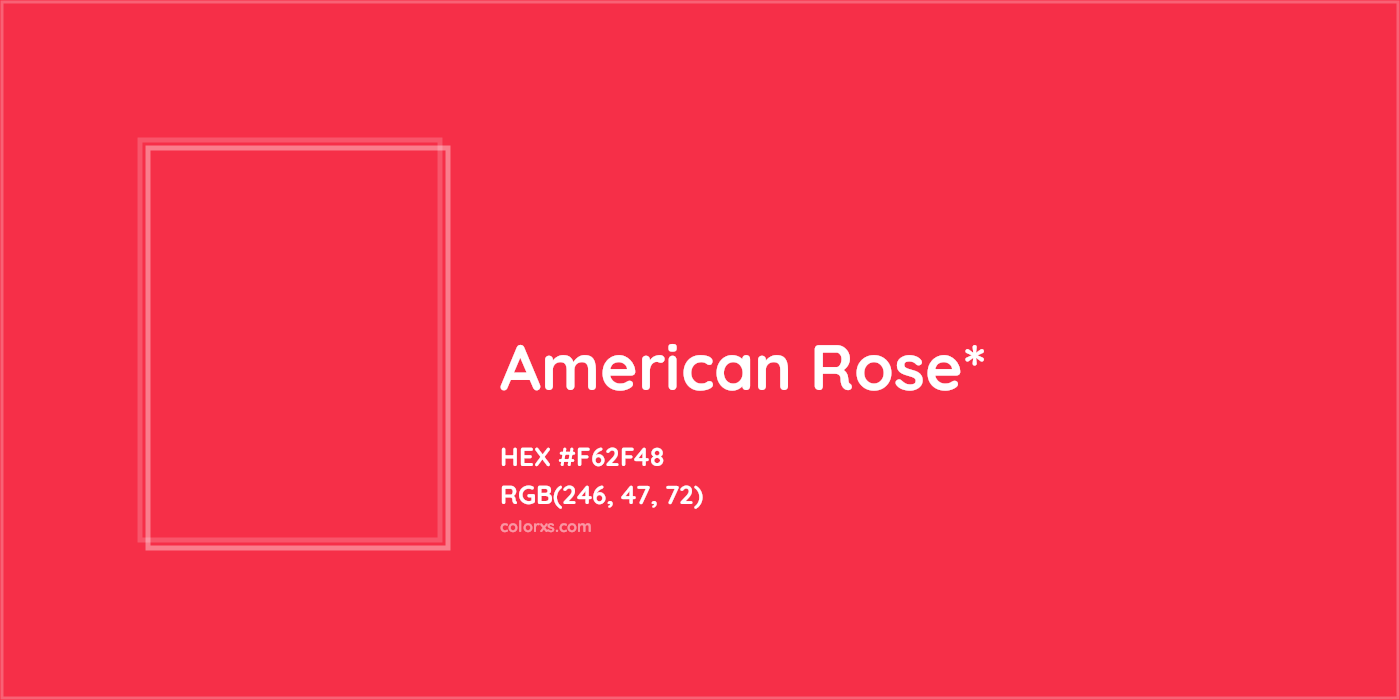 HEX #F62F48 Color Name, Color Code, Palettes, Similar Paints, Images