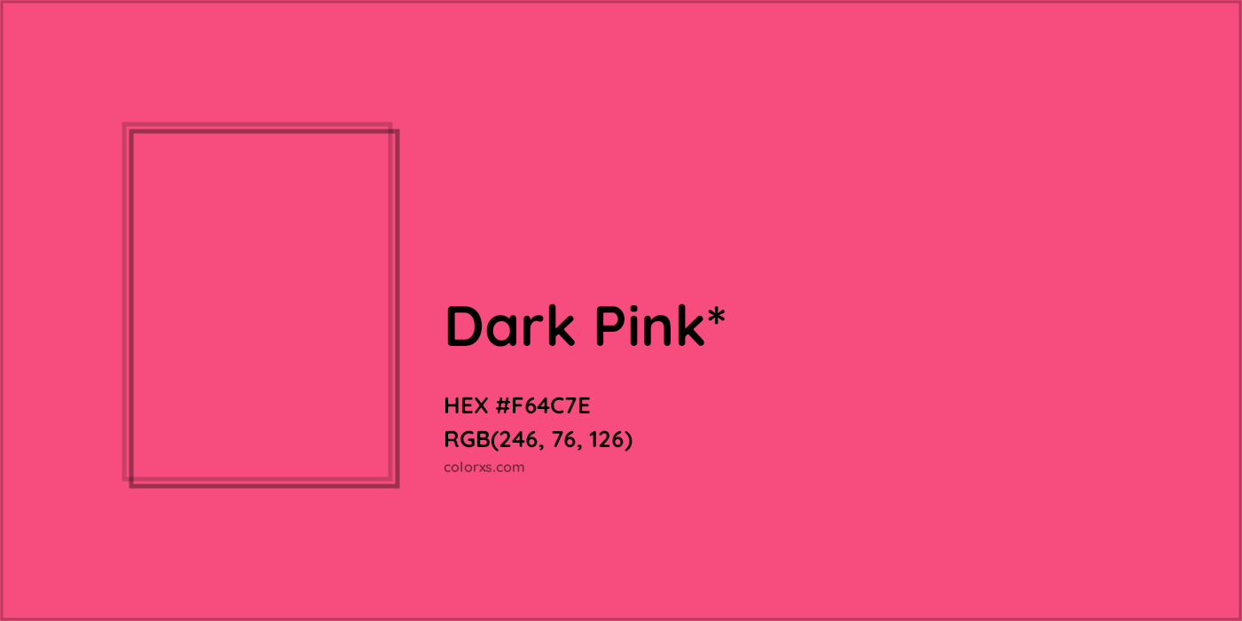 HEX #F64C7E Color Name, Color Code, Palettes, Similar Paints, Images