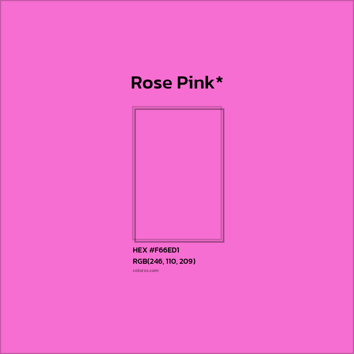 HEX #F66ED1 Color Name, Color Code, Palettes, Similar Paints, Images