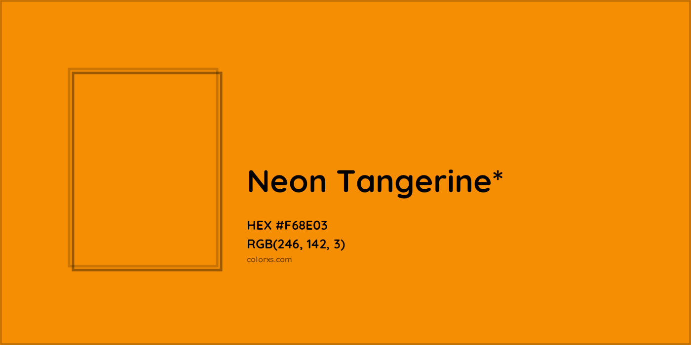 HEX #F68E03 Color Name, Color Code, Palettes, Similar Paints, Images