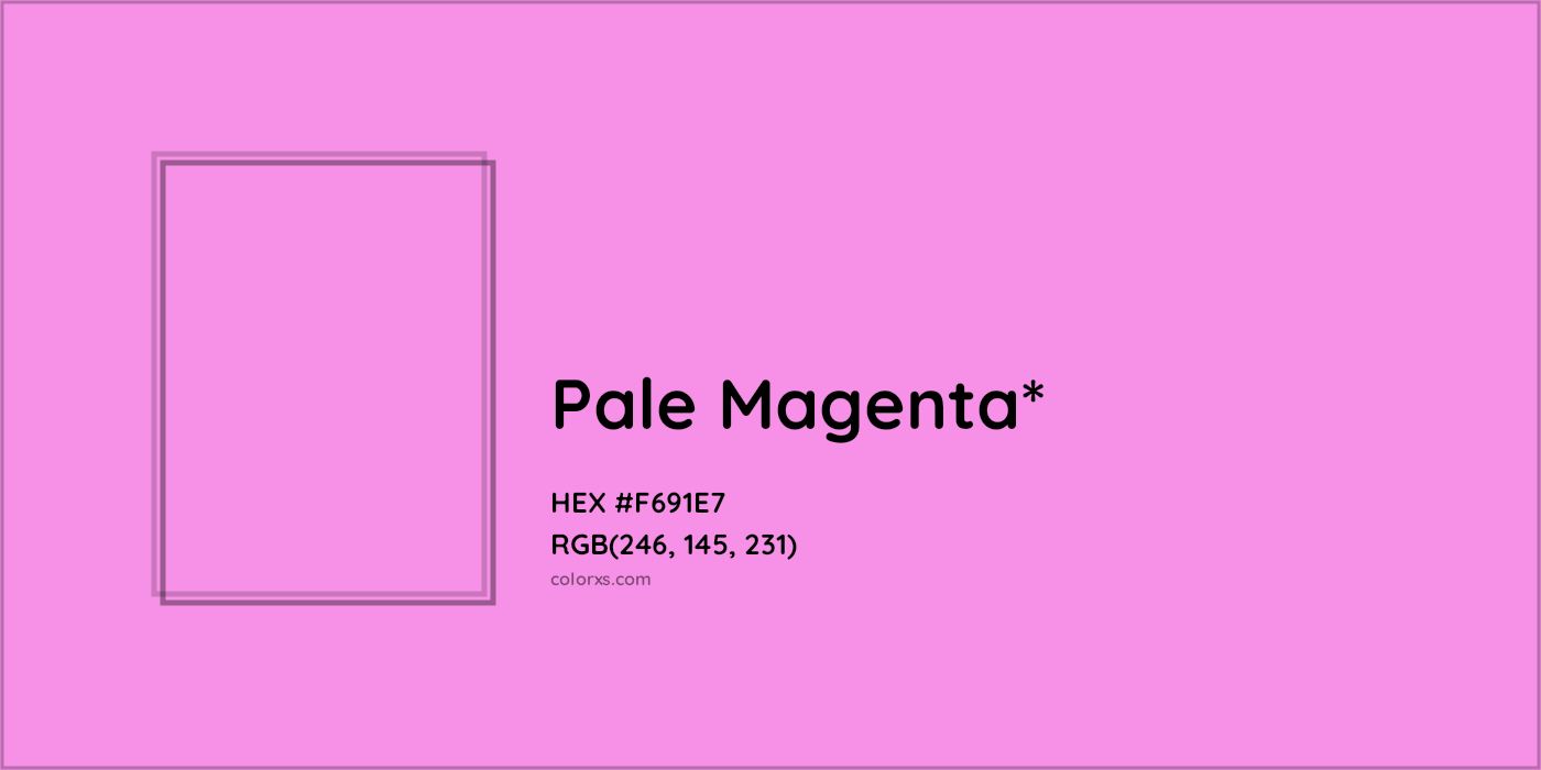 HEX #F691E7 Color Name, Color Code, Palettes, Similar Paints, Images