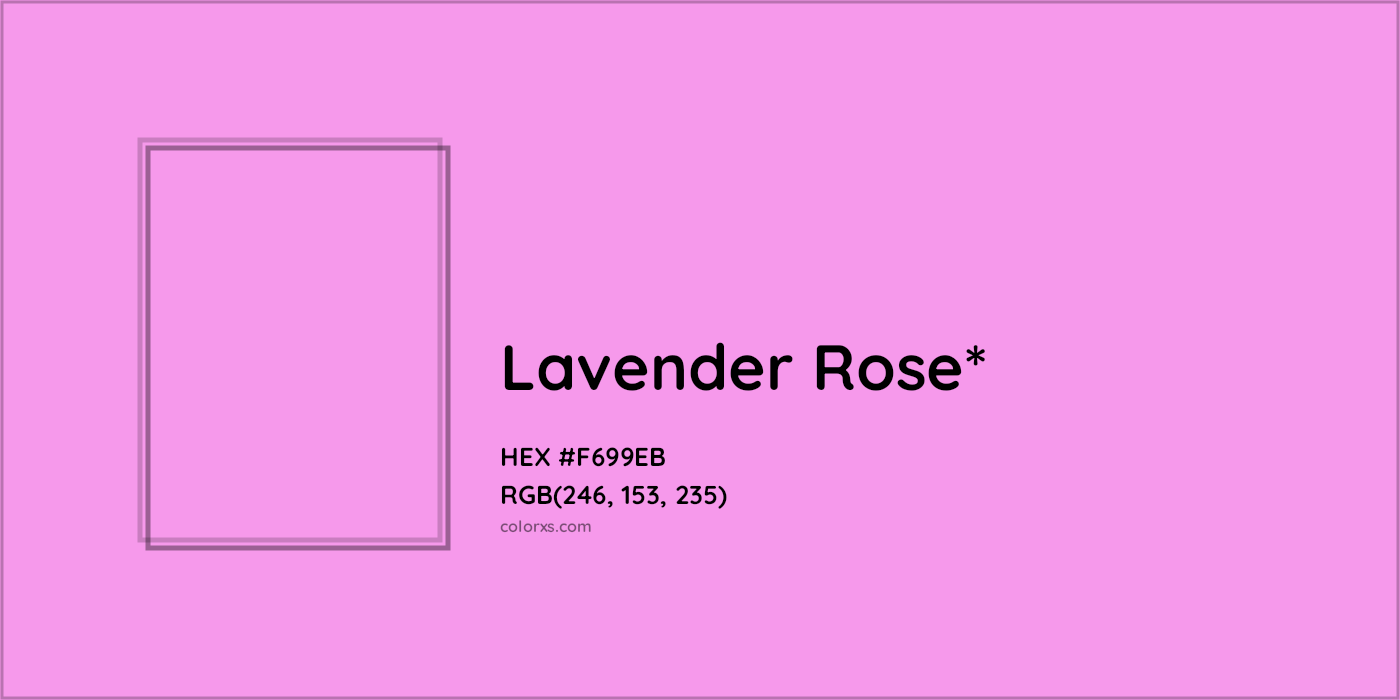 HEX #F699EB Color Name, Color Code, Palettes, Similar Paints, Images