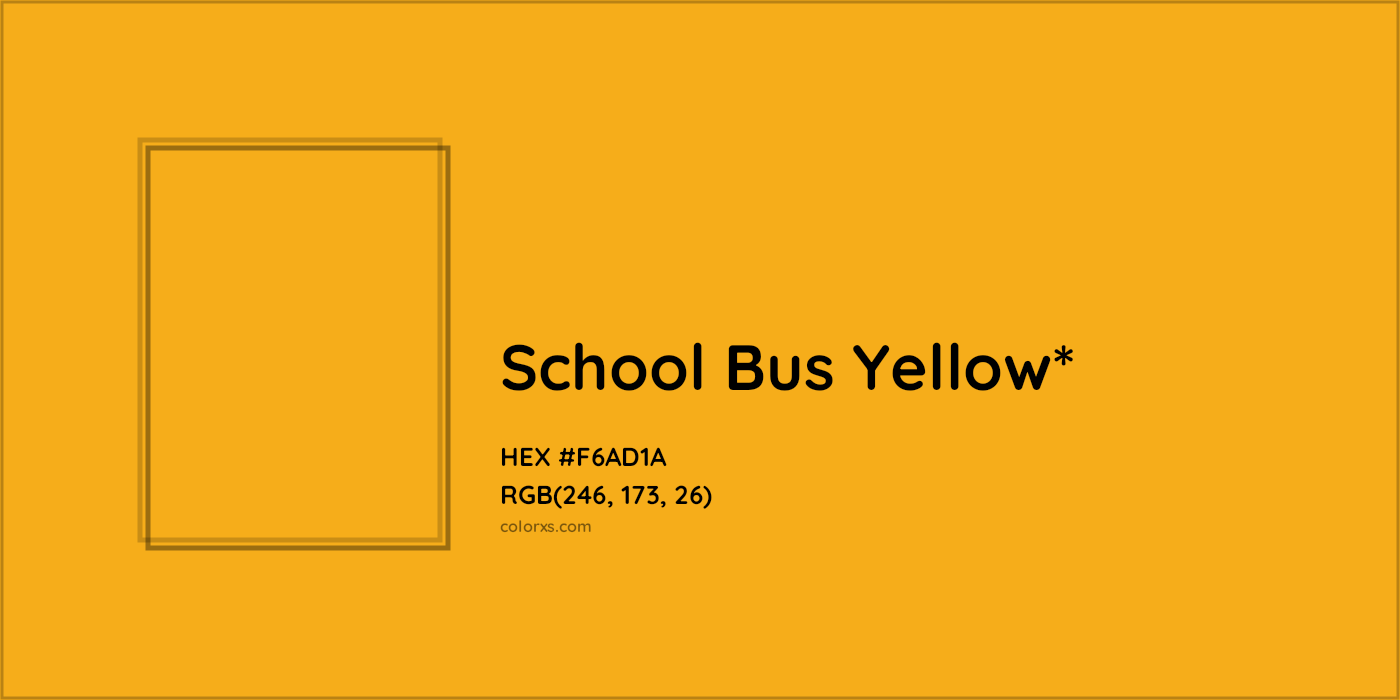 HEX #F6AD1A Color Name, Color Code, Palettes, Similar Paints, Images