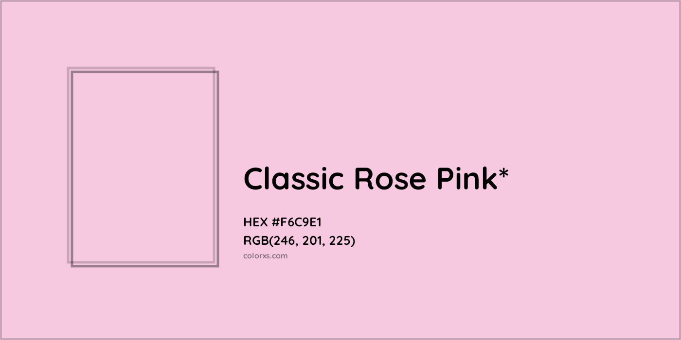 HEX #F6C9E1 Color Name, Color Code, Palettes, Similar Paints, Images
