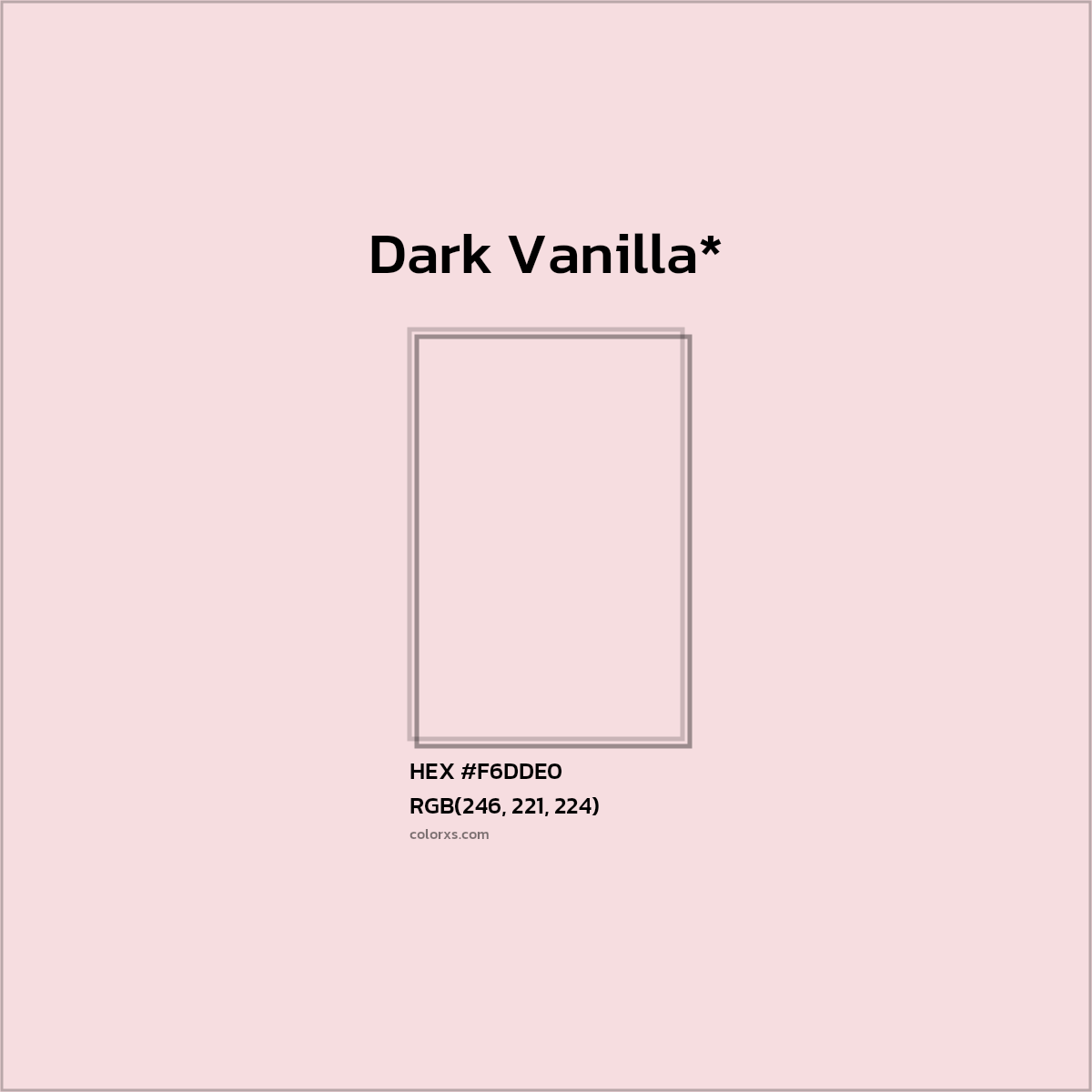 HEX #F6DDE0 Color Name, Color Code, Palettes, Similar Paints, Images