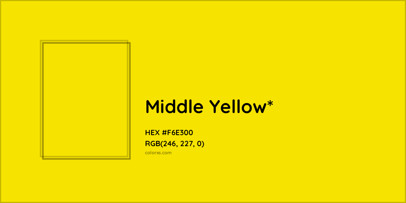 HEX #F6E300 Color Name, Color Code, Palettes, Similar Paints, Images